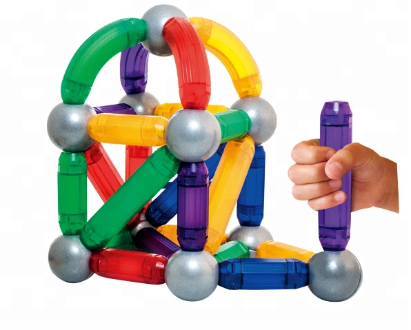 Bausteine Sticks & Bälle Educational Toy Bau 72 Stk für Kinder 