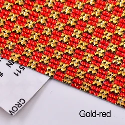 Самоклеящиеся стразы 24*40 см, сетчатая отделка, тканевый лист, прозрачные наклейки из смолы, стразы, аппликации, лента для рукоделия, ювелирные изделия