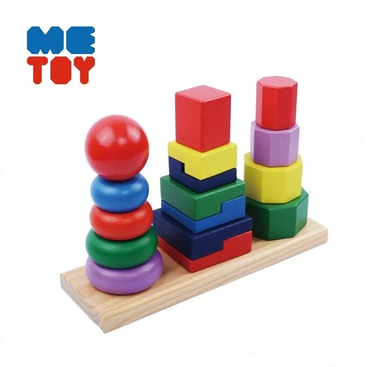 geometric stacking blocks