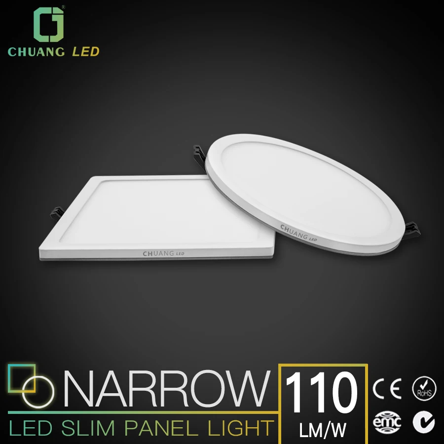 Best price led panel light 3w 6w 9w 12w 15w 18w 24w ultra thin led ceiling panel lights ip33 round dimmable led flat panel light
