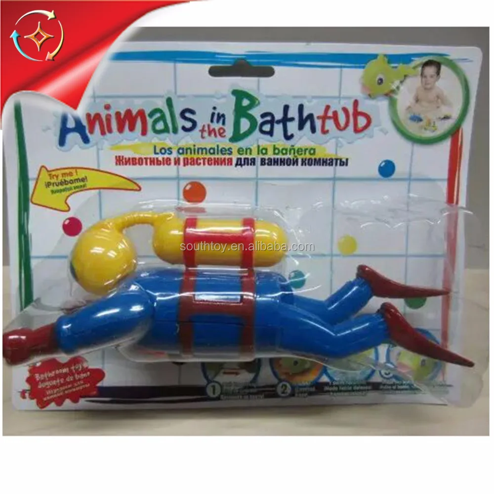 Заводная игрушка для ванны акваланга для детей