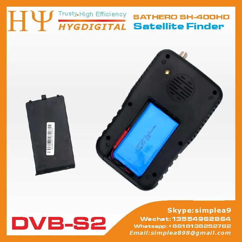 Sathero SH-400HD 3,5 inch ЖК-экран DVB-S2 сигнал Finder поддержка 8PSK 16apsk цифровой измеритель лучше satlink ws-6933 ws-6916
