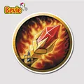 Bevle 9006 Hearthstone Master Jaina Proudmoore Sign Waterproof Stickers Laptop Luggage Fridge Car Graffiti Cartoon Sticker