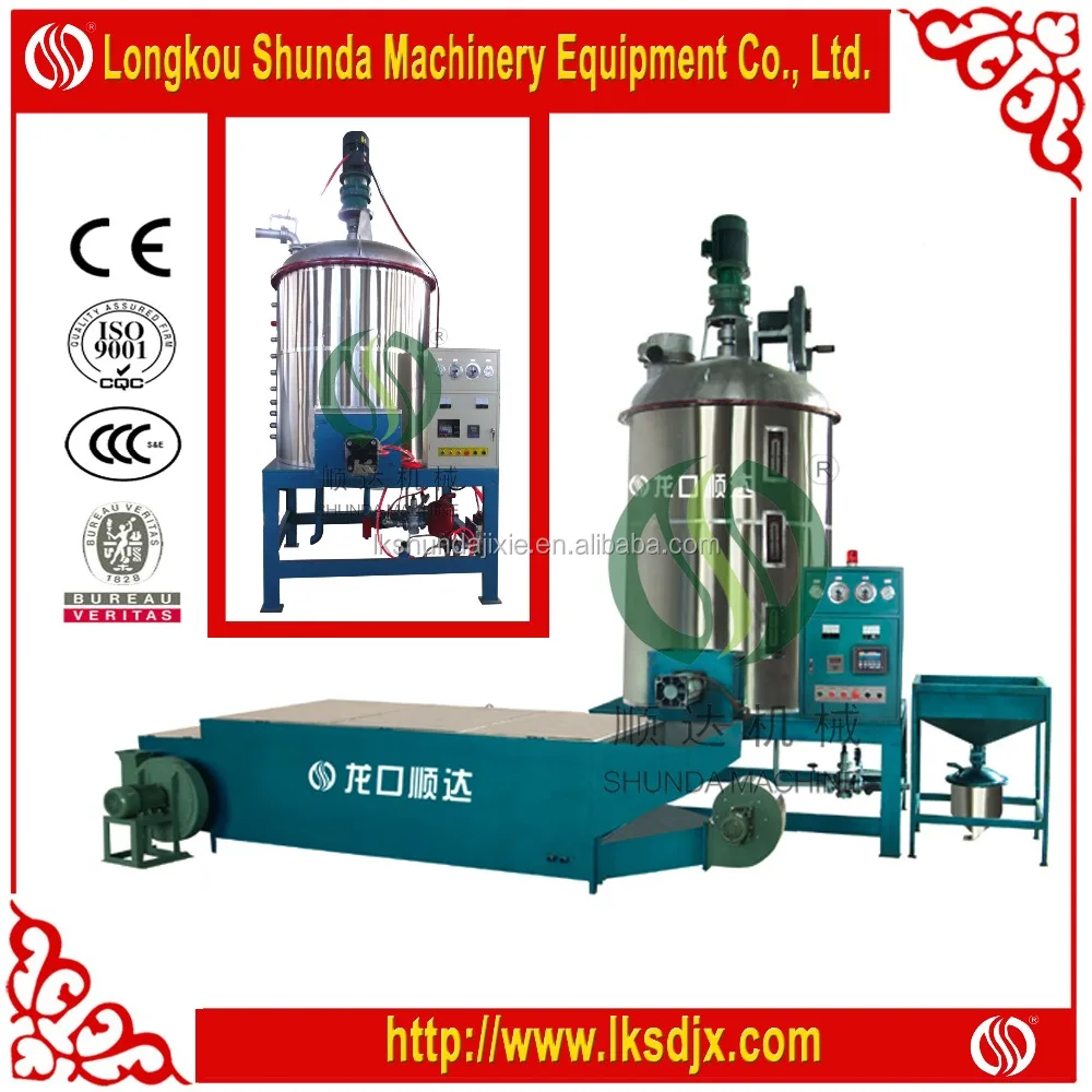 Shunda Automatic Eps Expandable Polystyrene Beads Foaming Machine