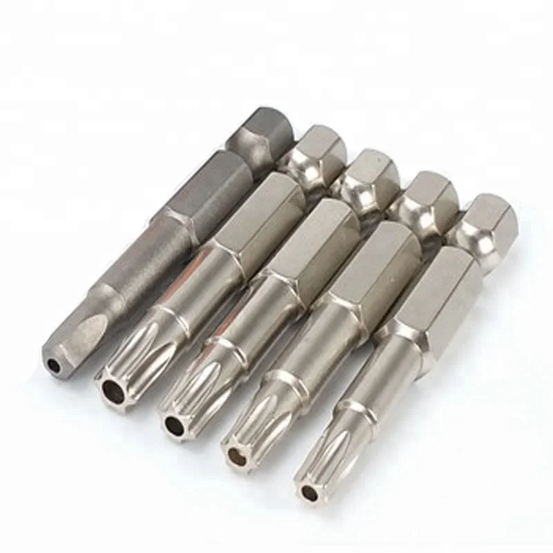 Биты Torx для отвертки из легированной стали S2