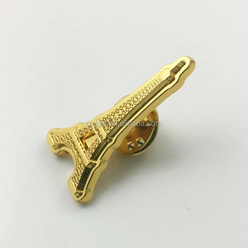 High Quality eiffel Tower Lapel Pin/eiffel Tower Pin Badge/eiffel Tower Badge
