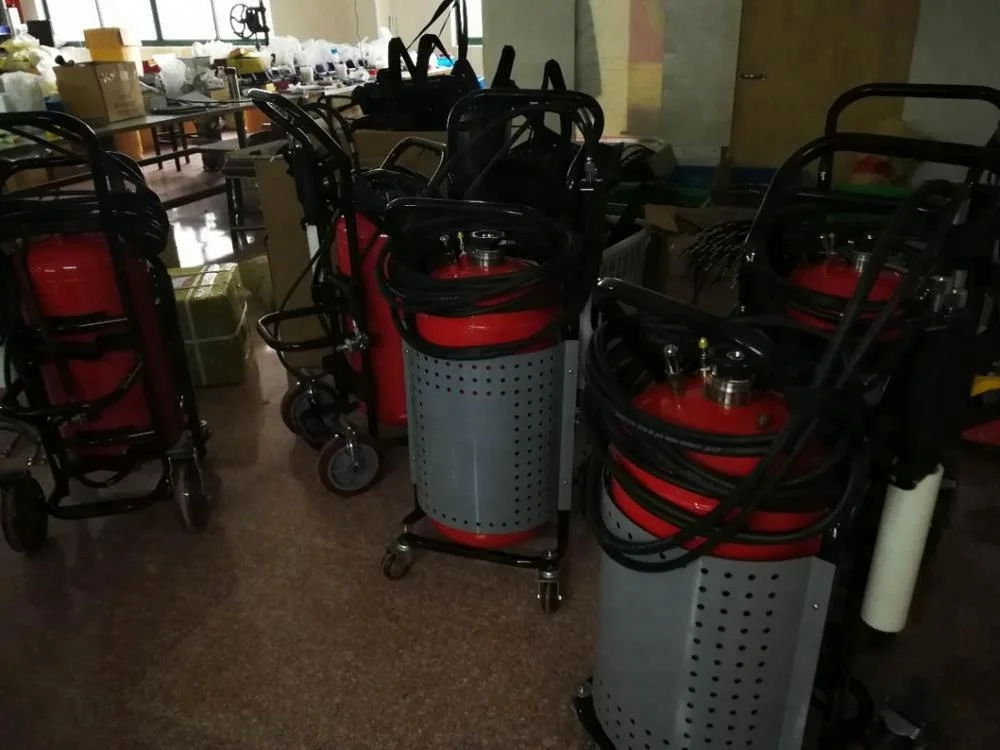 Пожарное оборудование на колесиках водяной туман огнетушитель