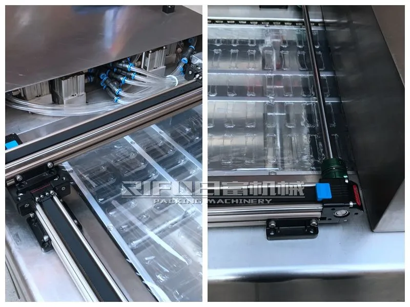 Автоматическое вакуумное упаковочное оборудование для термоформовки сэндвичей