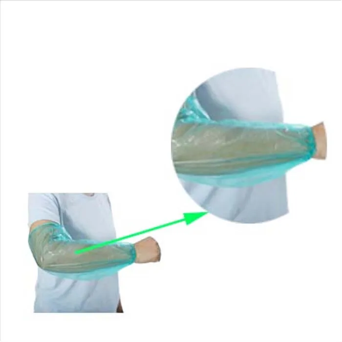 Disposable Waterproof Protective Oversleeve PE Sleeve Arm Cover for Food Cooking