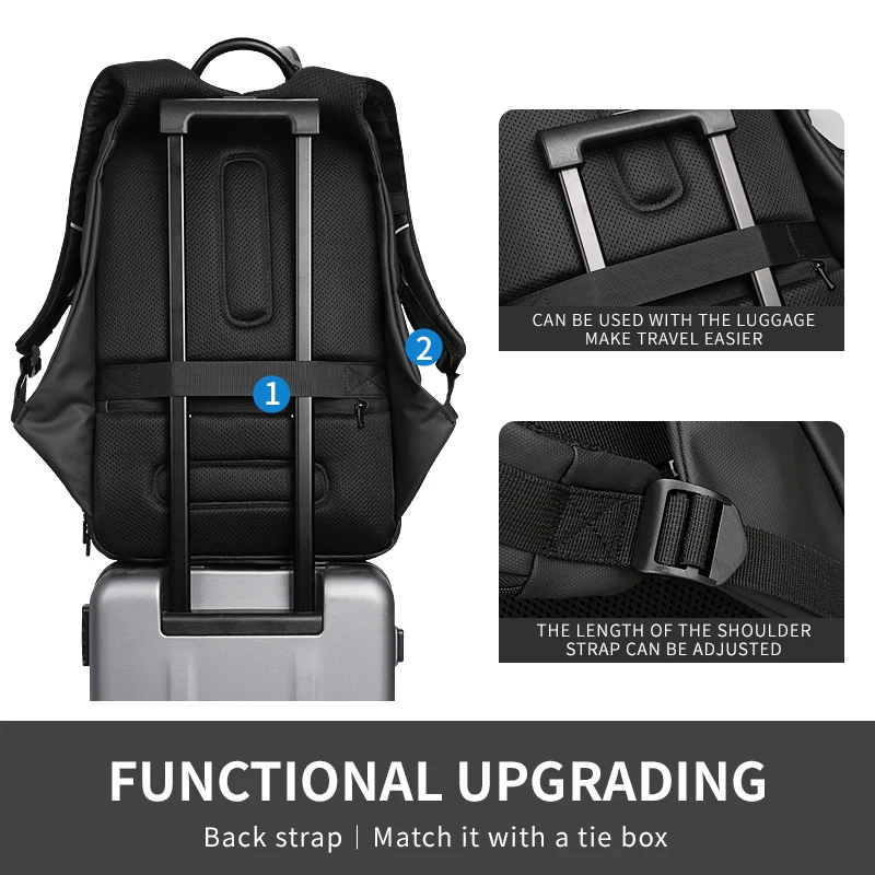 Mark Ryden  High Quality Multifunction Mochila De Viaje17 Inch  Large Capacity Waterproof Sport Mochila Hombre MR7080D