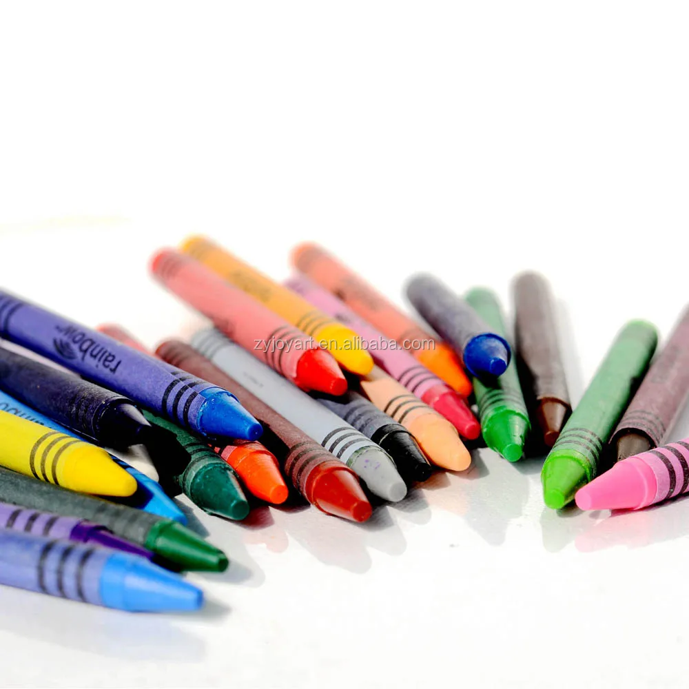 24 ct яркие цвета водорастворимые восковые мелки