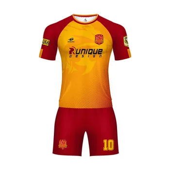 New Design Best Quality PRO Club Team Logo Sublimated Printing Soccer  Uniforms - China Football Jerseys and Soccer Jerseys price