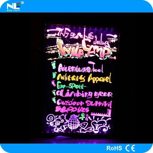 Sign-Mart  Magic Write Fluorescent LED Writing Board