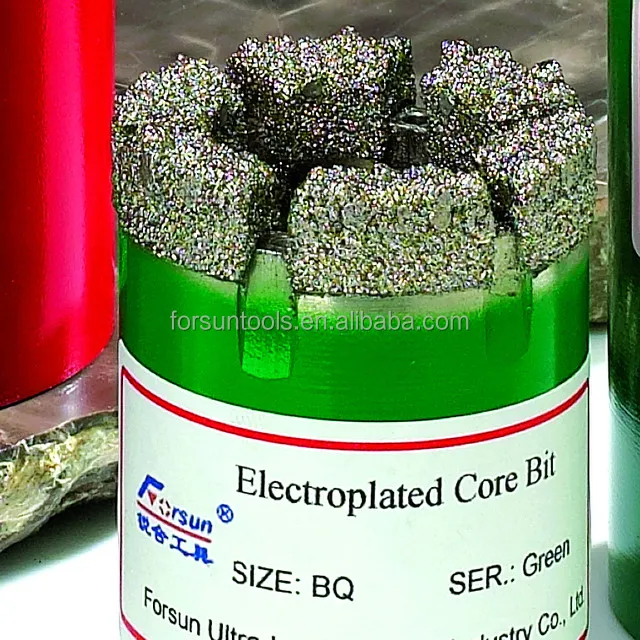 BQ BWL WLB Гальванизированный Алмазный сердечник для сверления мягких и твердых образований