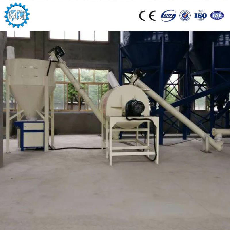20-25T Per Day Simple Tile Fix Adhesive Production Machine with CE Certificate