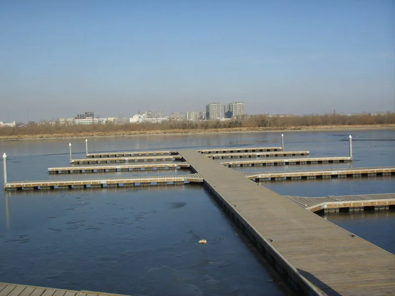 Light Weight Marina Dock Steel Structure Floating Docks