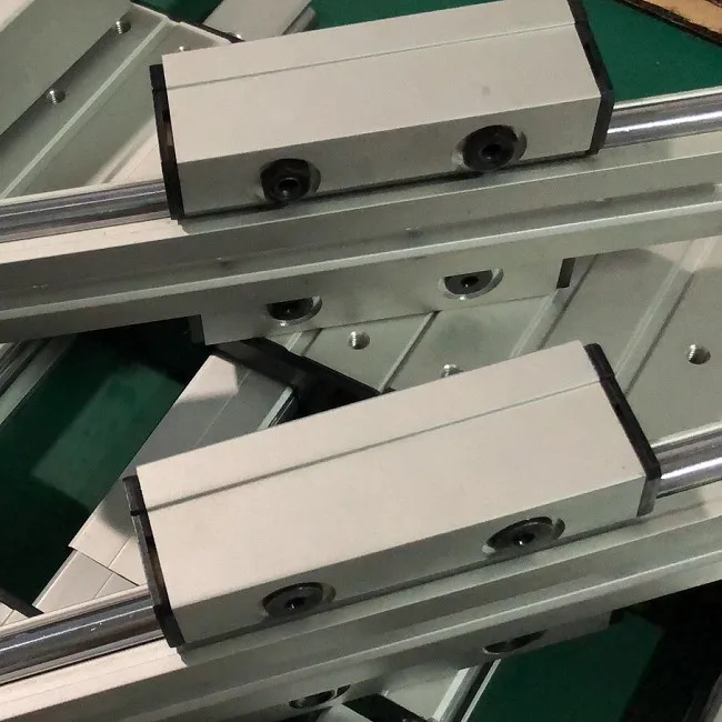 Dual Axis Roller Linear Guide Linear Guideway With Roller Slide Bearing LGD8