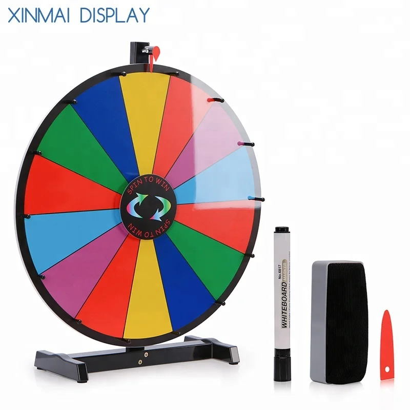 Game Spinner Board For Canval Funfair Or Promotion Games For Car Birthday Party Lucky Draw Click