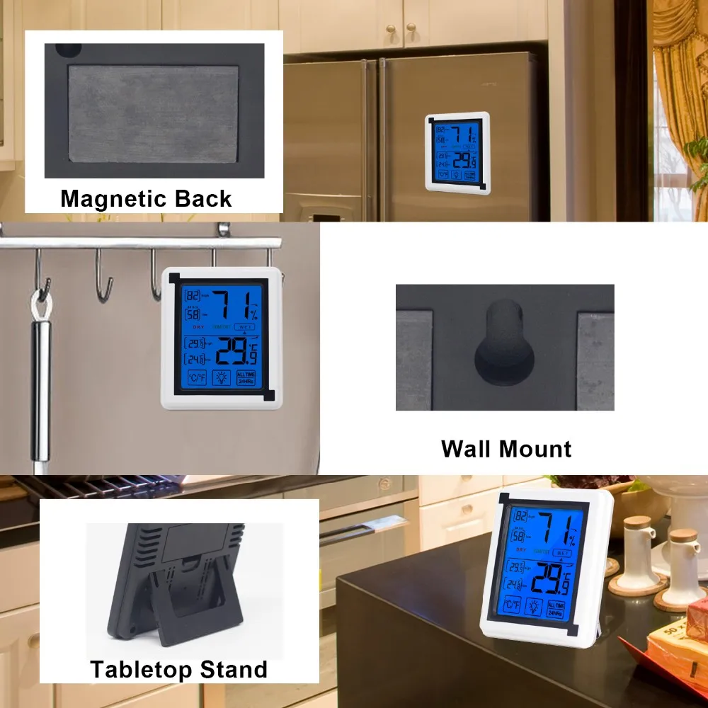 Digital Thermometer Weather Station Thermo Hygrometer From Direct Factory