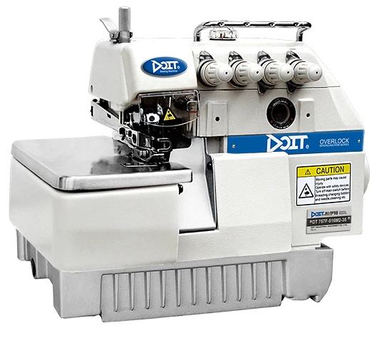 DT 757F High Speed 5 Thread Flat Bed Overlock Sewing Machine Industrial Sewing Machine for Sale