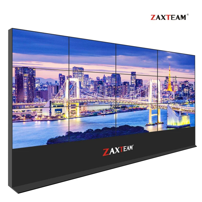 
 43 46 49 55 65 дюймов Ультра узкая рамка Multi touch Screen ЖК видеоэкран с профессиональный видео стены процессор  