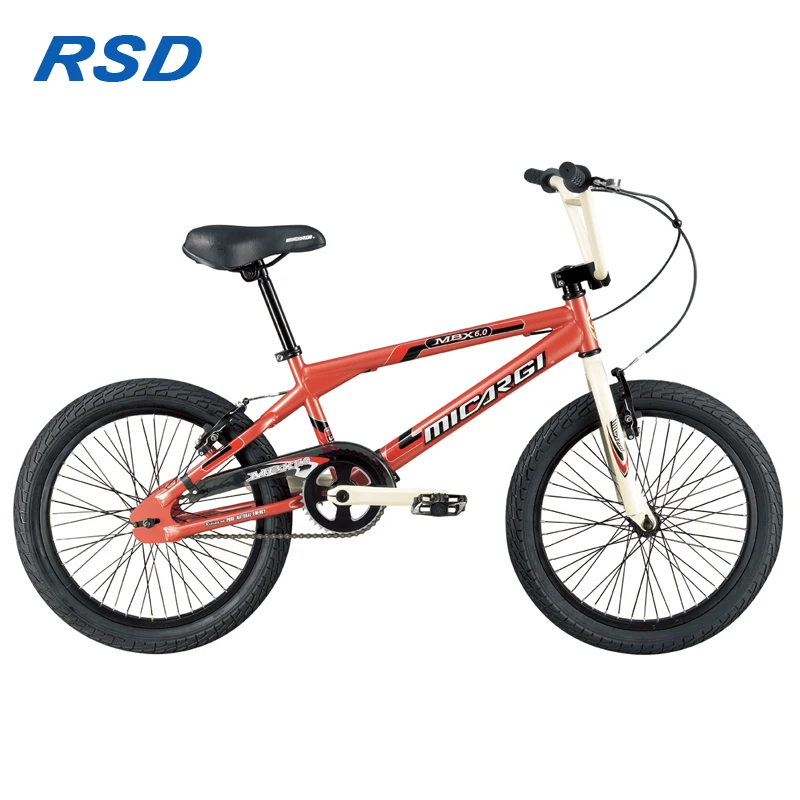 Bicicleta bmx blanca de buena calidad, 20 pulgadas, bmx, en