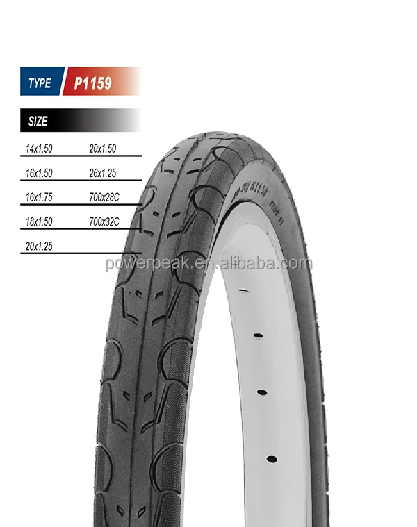 Bicycle Tire 16x1.95-2.125 