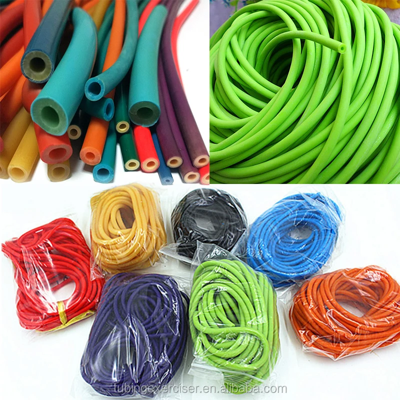 Latex Factory 5,6,7,8,9,10mm Free Sample Custom Color Thin Latex Soft Rubber Tubing
