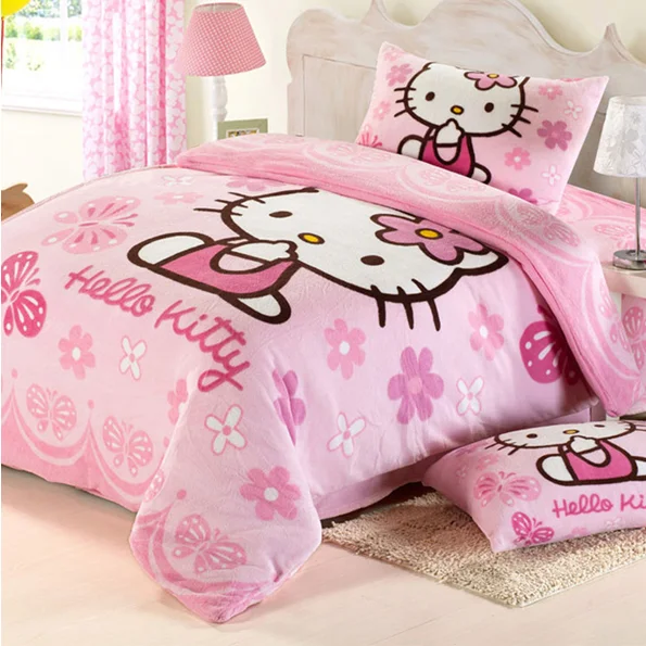 hello kitty crib bedding