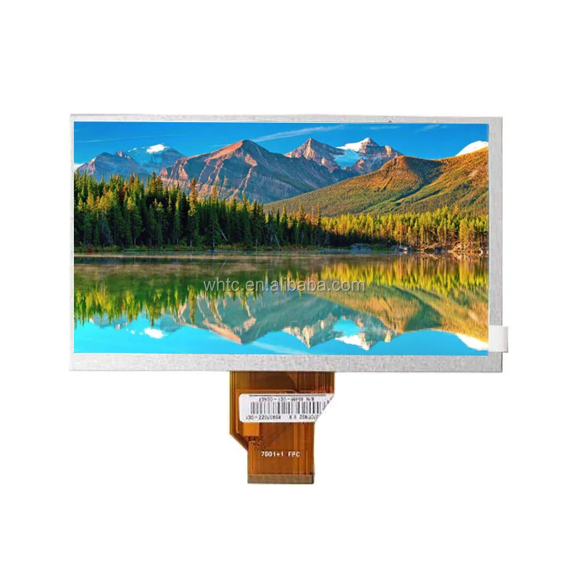 7" 800x480 TFT LCD Display with LED Backlight 24bit RGB Interface 50pin FPC AT070TN92 7 Inch LCD Screen Panel