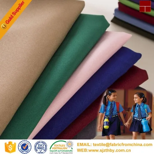 Долгосрочная поставка полиэстер хлопок принт Гана школьная форма