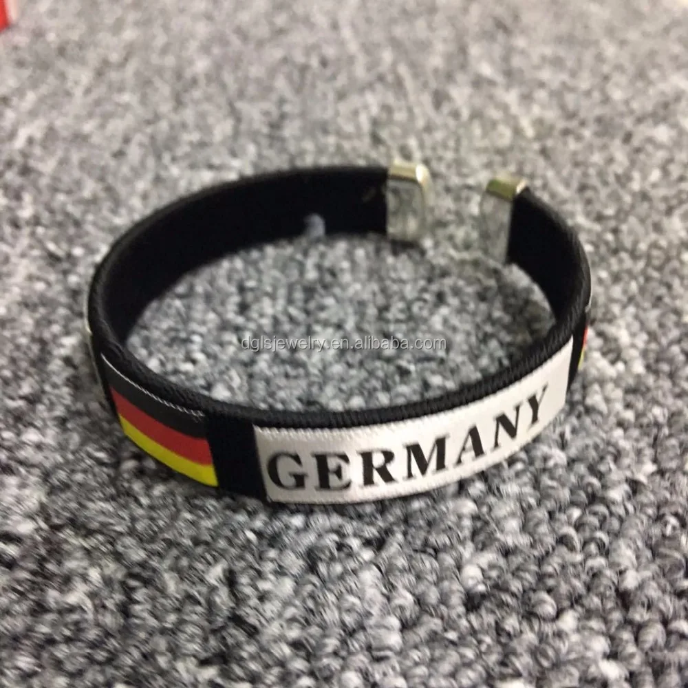 World Cup National Team Series Paracord Bracelet - Germany, Hobbies & Toys,  Stationery & Craft, Art & Prints on Carousell