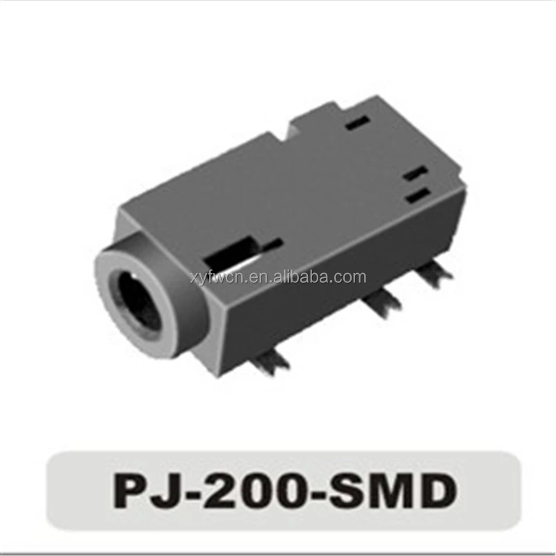 2,5 мм 5-контактный разъем аудио 2,5 мм Smd стерео джек для мобильного телефона