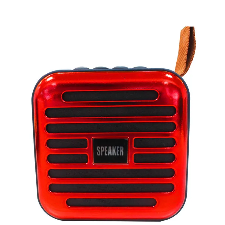 Mini Portable square Cube Mp3 Music Player Small Speaker for Outdoor