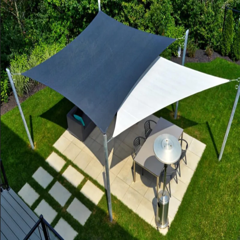 Sun Shade Sail Square Anti Uv Awning 
