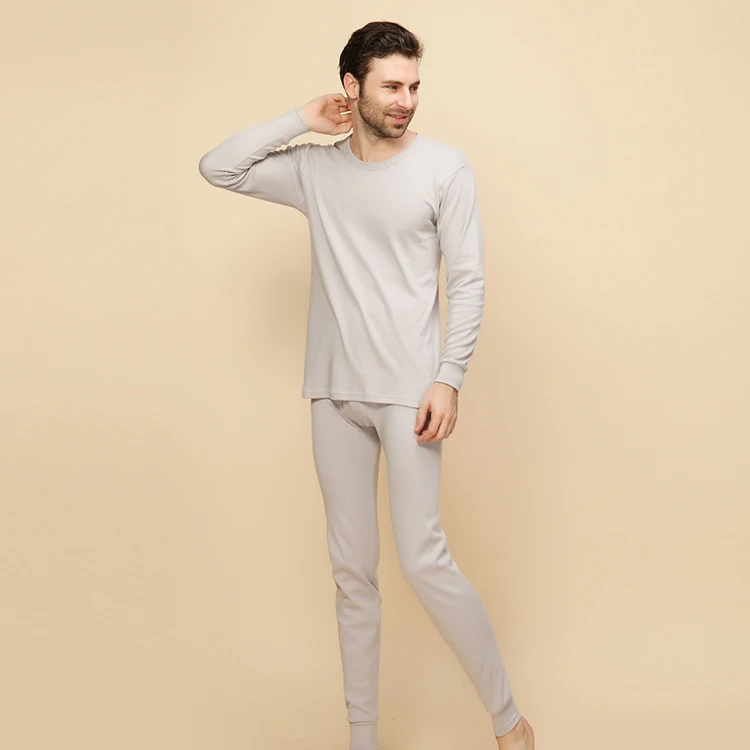 
Горячая Распродажа, теплая пижама из 100% хлопка с длинным рукавом, мужская хлопковая Пижама 