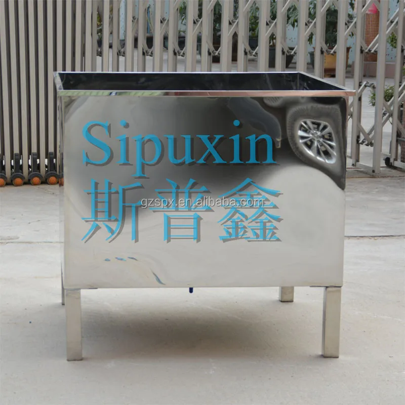 Высококачественный подвижный резервуар для хранения химической жидкости из нержавеющей стали