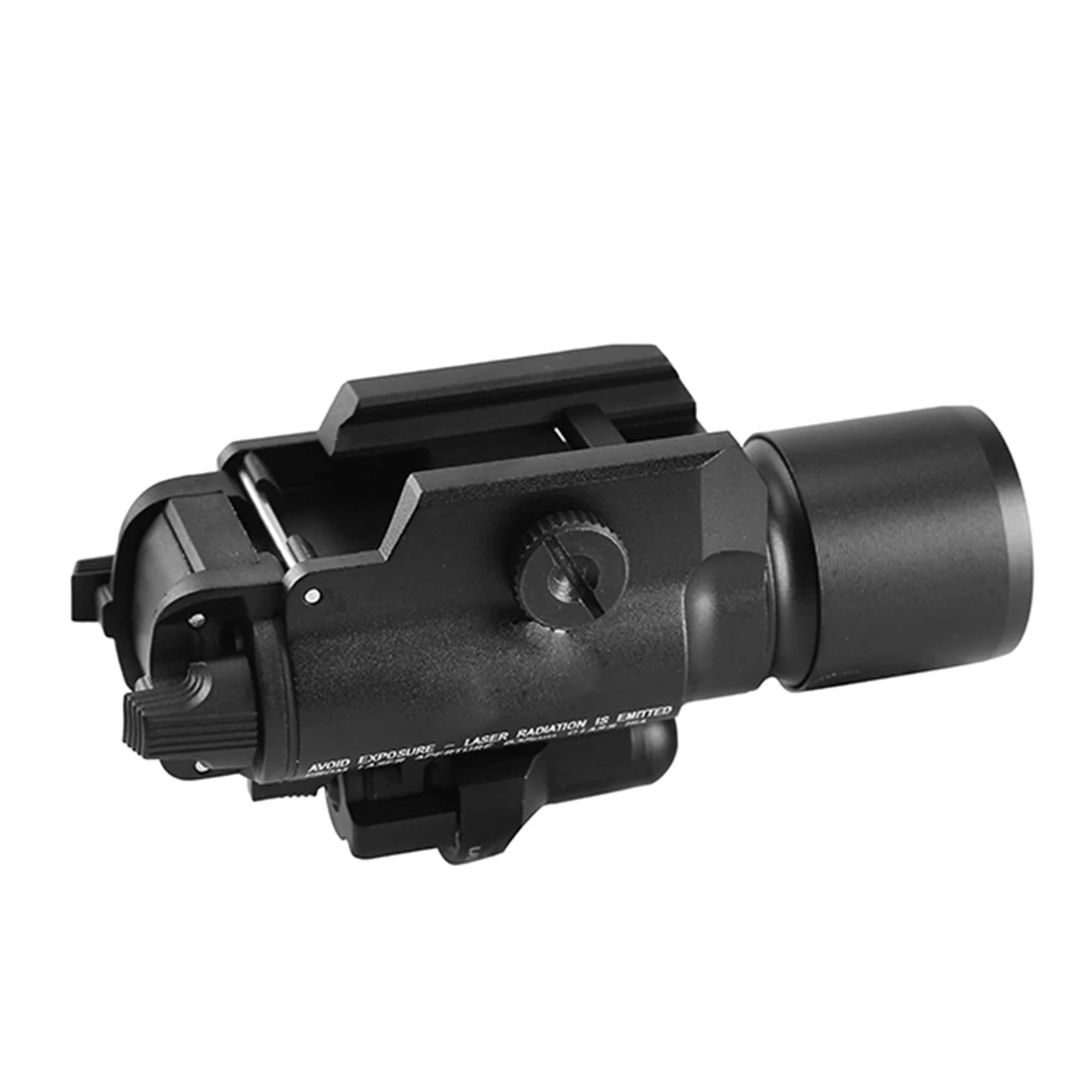 SPINA OPTICS X400 ультра светодиодный тактический фонарик с красным лазером для индикатора охоты