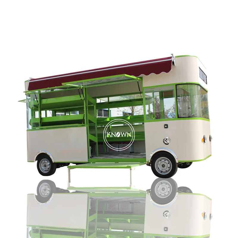 Оригинальный мобильный грузовик для мороженого на заказ, тележка для быстрой уличной кухни, открытый торговый киоск для хот-догов