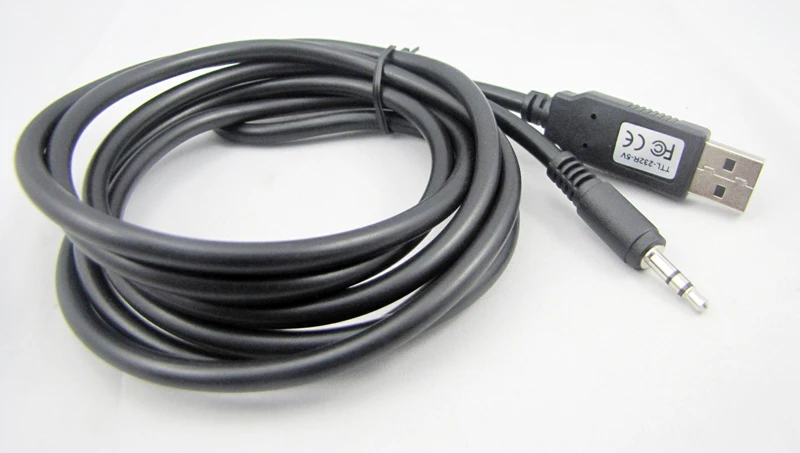thumbnail image 2 of NITOMTYU USB Cable TTL 232R 3V3 AJ USB To TTL 232R 3V3 3.5mm Audio Jack Output Cable UART TTL 3V3 Serial Converter Cable 1.8m 6 Feet 2 of 10
