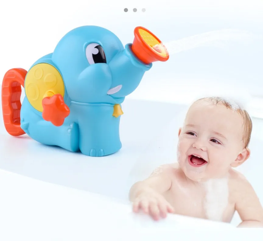 Летняя распродажа, дрожь, купальный мультяшный слон, игрушки для ванной, детские игрушки для купания