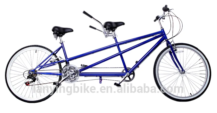 Comfortable 2-Seater Tandem Bicycle with 26