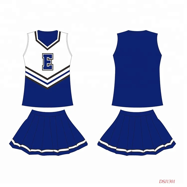 OEM Custom Sublimation Cheerleading Uniforms Performance Wear Design Cheerleading Dress Skirt