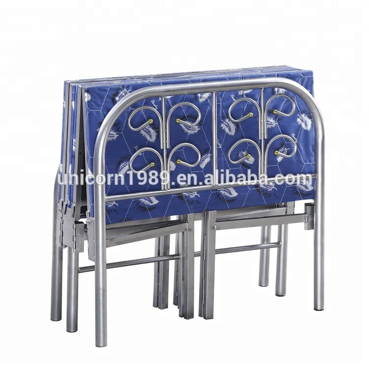 Iron folding clearance cot