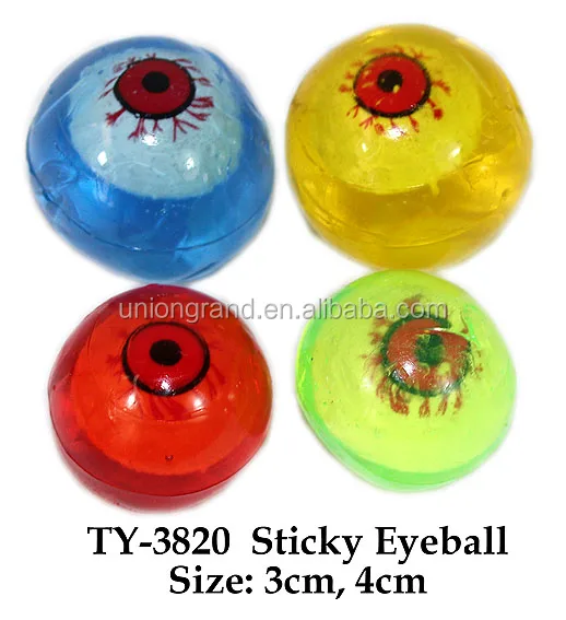 squishy eyeball toy