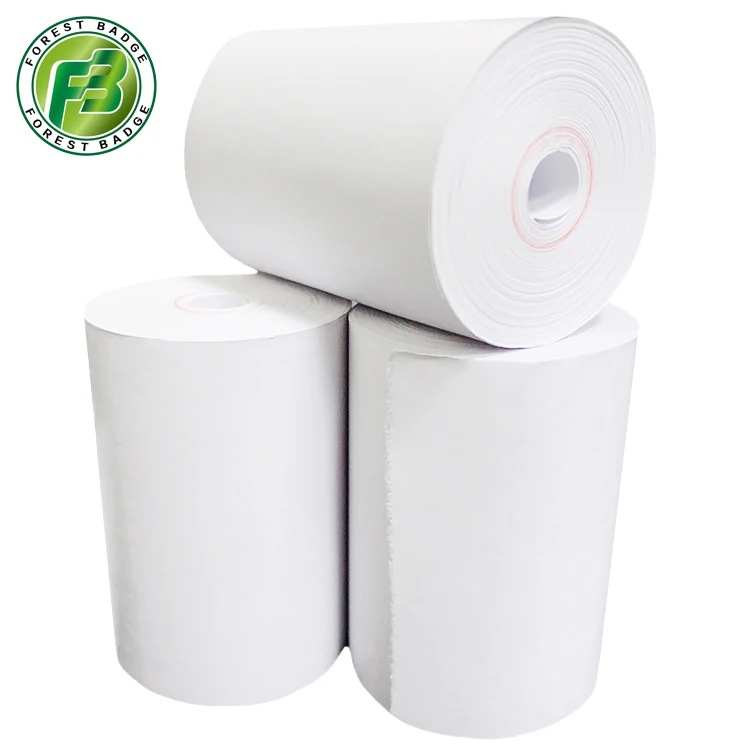 
jintian shipping Coreless 57mm x 30mm thermal paper rolls 