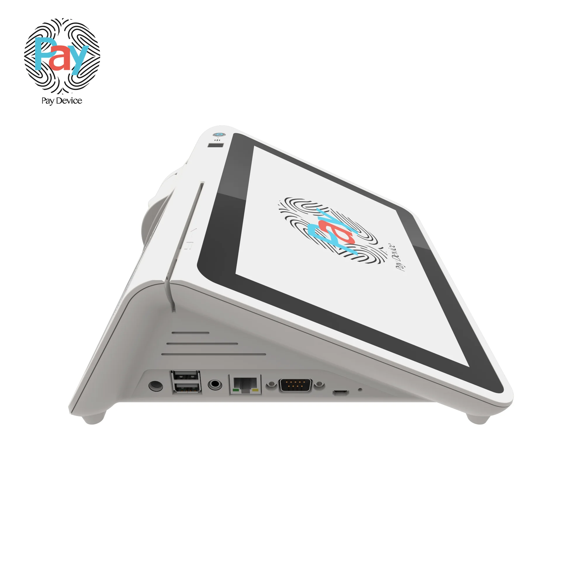 10-Inch White Tablet POS Terminal All-in-One Billing Machine for Android OS tea vending machine