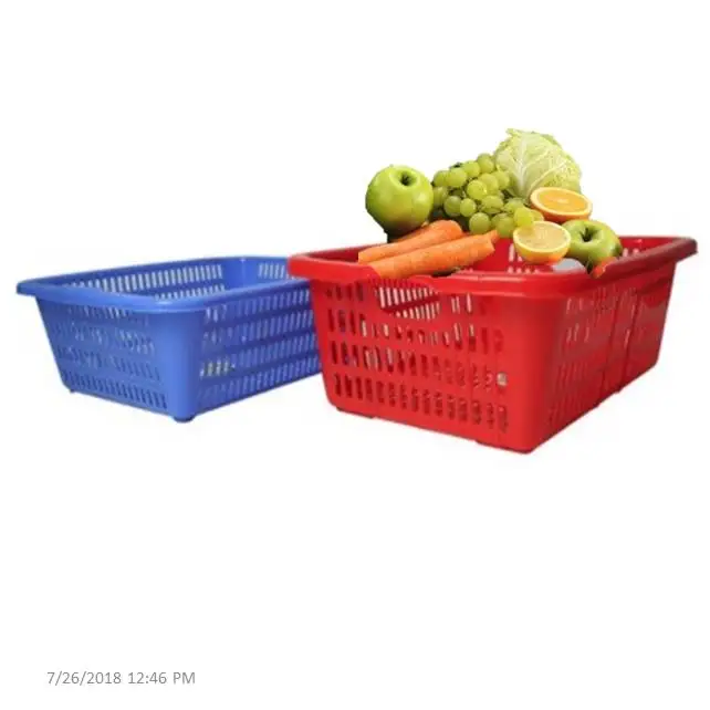 Supply Plastic lace fruit basket Plastic basket 244-205/206/207