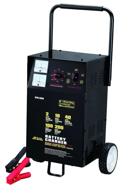 6v 12v 200amp Heavy Duty Car Battery Charger&engine Starter Buy 6v