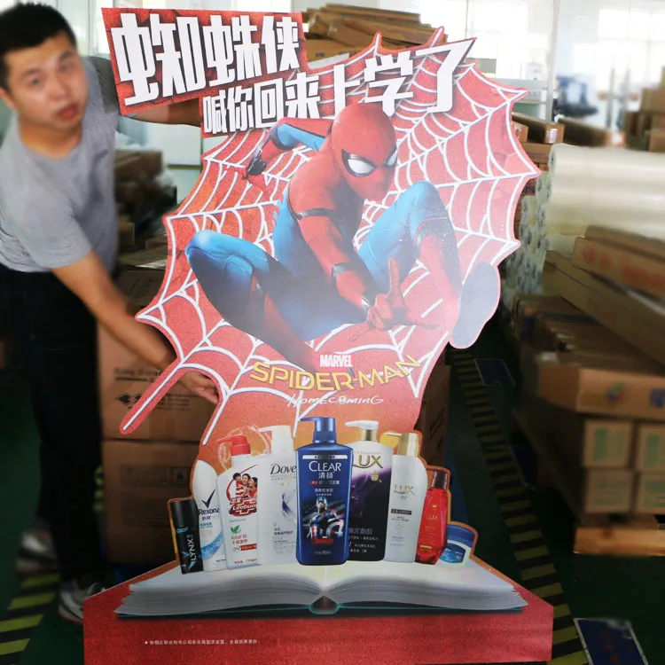 Rigid PVC Foam Board Cutout Stand Wind Resistant Life Size Cardboard Standees